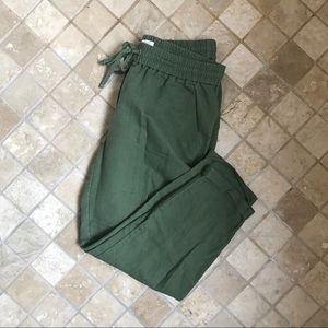 J Crew linen pants